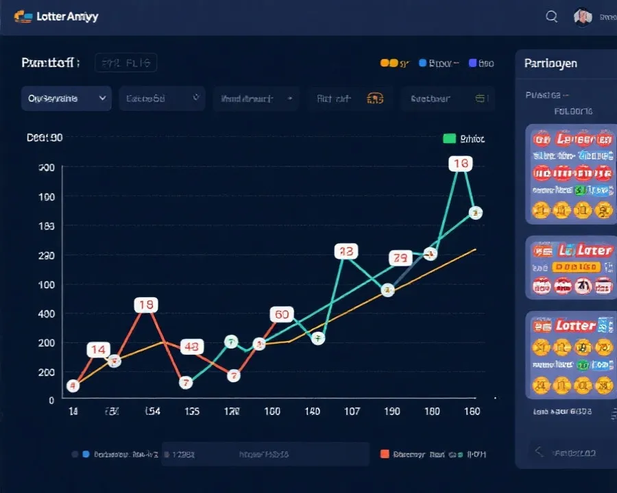 开奖记录与趋势线图示意
