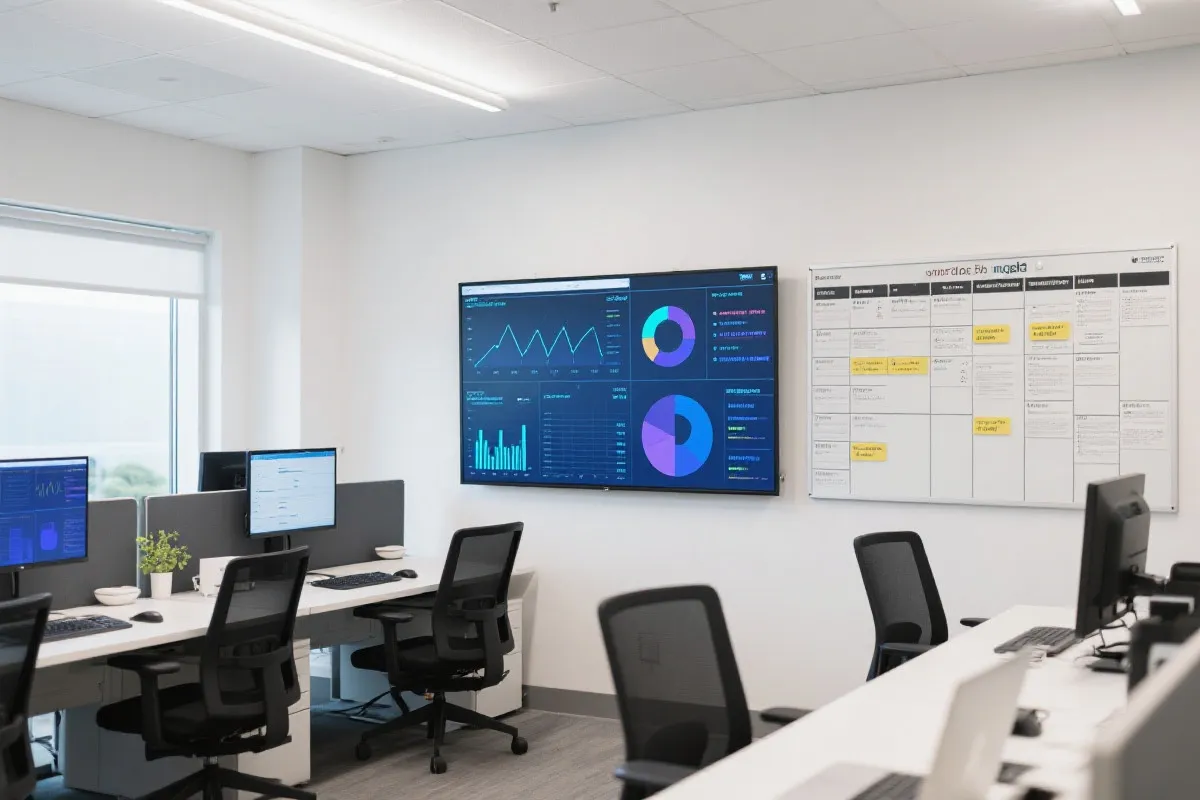 平台内容建设与数据分析工作示意图